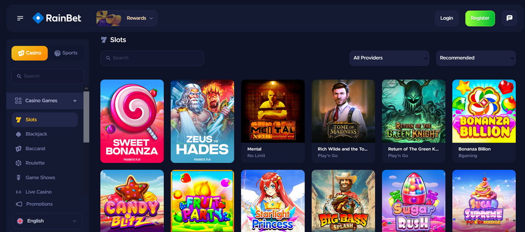 Une évaluation objective du casino Rainbet. Que disent les professionnels ?